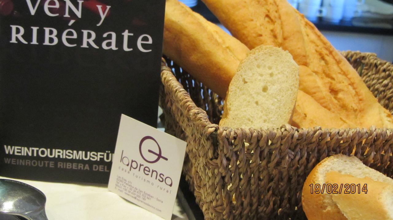 Casa Rural La Prensa De Vino Hotell San Esteban De Gormaz Eksteriør bilde